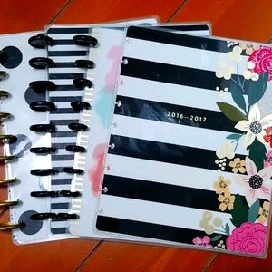 4 Happy planner covers.